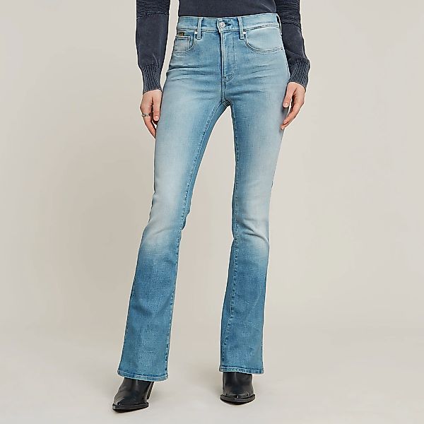 G-STAR Bootcut-Jeans "3301 Flare Wmn" aus Stretch-Denim günstig online kaufen