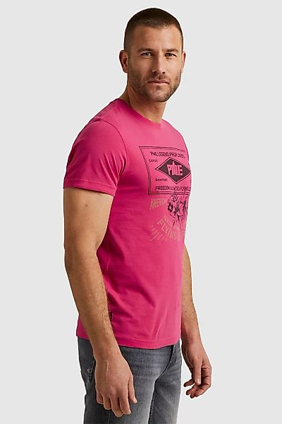 PME Legend Jersey T-Shirt Logo Rosa - Größe L günstig online kaufen