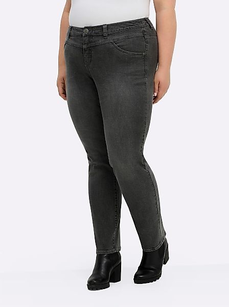 Sheego Bequeme Jeans 1 Stk. tlg. günstig online kaufen