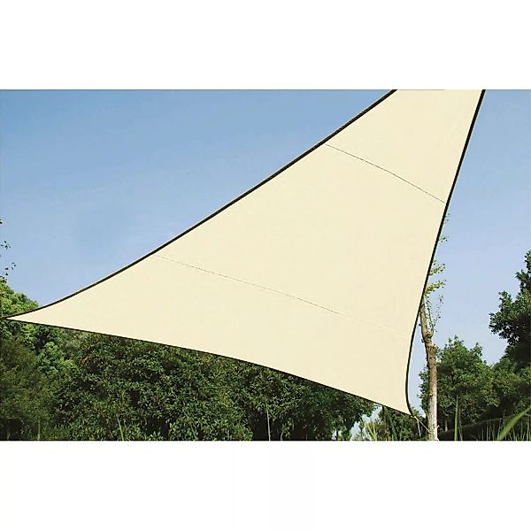 Perel Dreieck-Sonnensegel wasserdurchlässig 500 cm x 500 cm günstig online kaufen