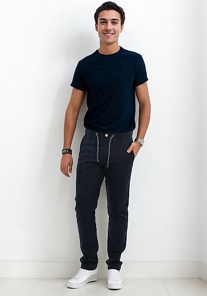 Indicode Stoffhose "Inboris" mit innen liegendem Kordelzug günstig online kaufen