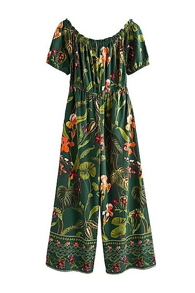 Next Jumpsuit Overall mit weitem Bein 100% Baumwolle - Petite (1-tlg) günstig online kaufen