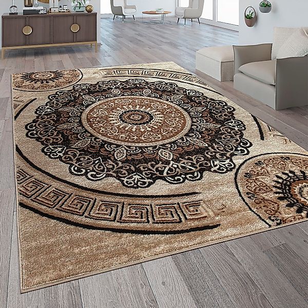 Paco Home Teppich "Sinai 077" rechteckig 13 mm Höhe Kurzflor, Ornamente in günstig online kaufen