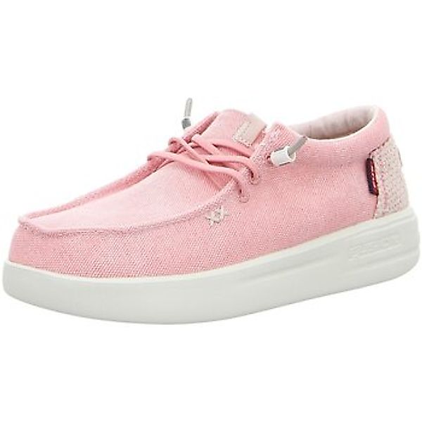 Fusion  Damenschuhe Schnuerschuhe LILY washed canvas baby pink günstig online kaufen