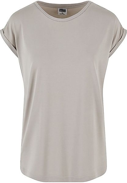 URBAN CLASSICS Kurzarmshirt Urban Classics Damen Ladies Modal Extended Shou günstig online kaufen