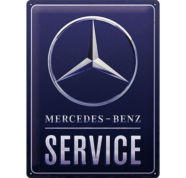 Nostalgic-Art Metallschild Blechschild 30 x 40 cm - Mercedes-Benz - Mercede günstig online kaufen
