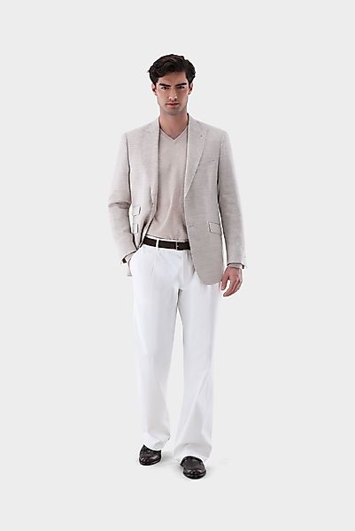 Pullover aus Kaschmir mit V-Ausschnitt günstig online kaufen