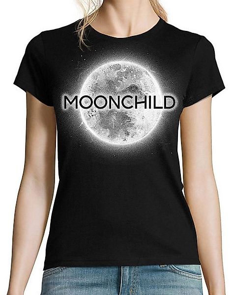 Youth Designz Print-Shirt Moonchild Damen T-Shirt mit lustigen Logo für Dam günstig online kaufen