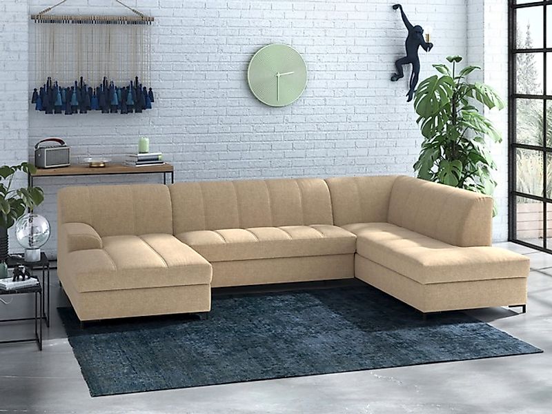 Home affaire Wohnlandschaft »Balme, moderne Formensprache, zeitloses Design günstig online kaufen