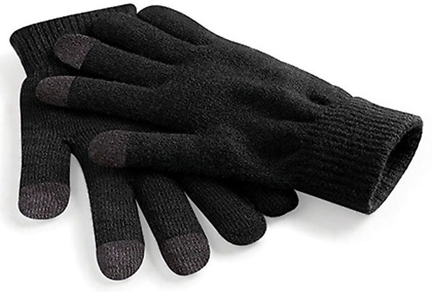 Beechfield® Strickhandschuhe TouchScreen Smart Handschuhe schwarz günstig online kaufen