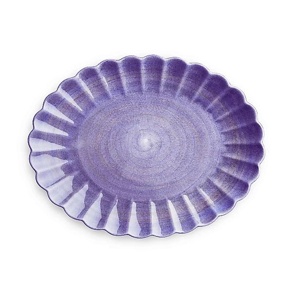 Oyster Teller 30 x 35cm Violett günstig online kaufen