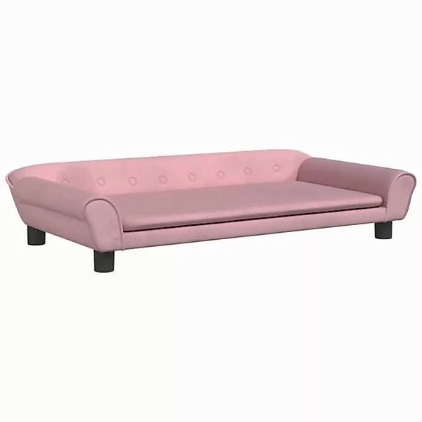 Vellora Ecksofa Kindersofa Rosa 100x50x26 cm Samt günstig online kaufen