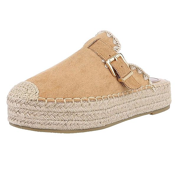 Ital-Design Damen Mules Freizeit Plateausandaletten (88930251) günstig online kaufen