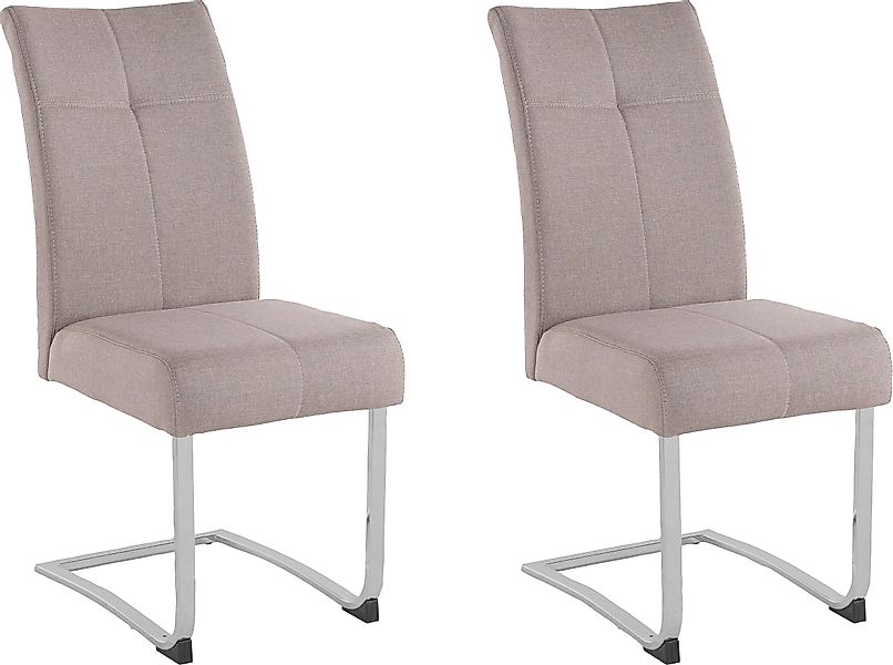 Home affaire Freischwinger »Rab« (Set) 2 Stk.Bezug in verschiedenen Qualitä günstig online kaufen