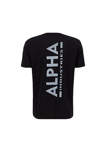 Alpha  T-Shirt Backprint T Reflective Print - black/reflective günstig online kaufen