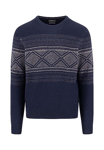 FYNCH-HATTON Wollpullover Fynch-Hatton / He.Pullover / O-Neck, contrast, La günstig online kaufen
