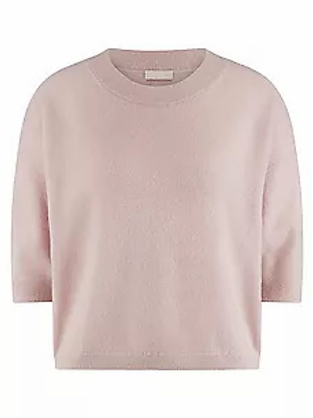 Rundhals-Pullover include rosé günstig online kaufen