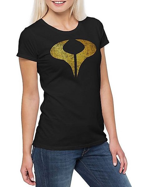 Urban Backwoods Print-Shirt Symbol Of Cronos Damen T-Shirt Sci-Fi Cronus Si günstig online kaufen