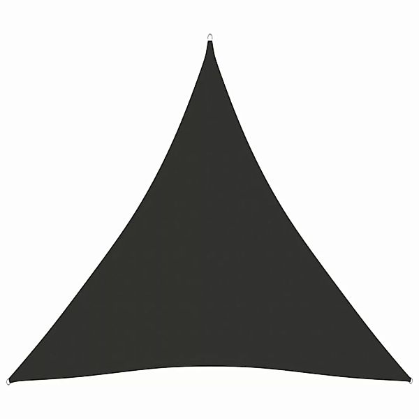 Sonnensegel Oxford-gewebe Dreieckig 6x6x6 M Anthrazit günstig online kaufen