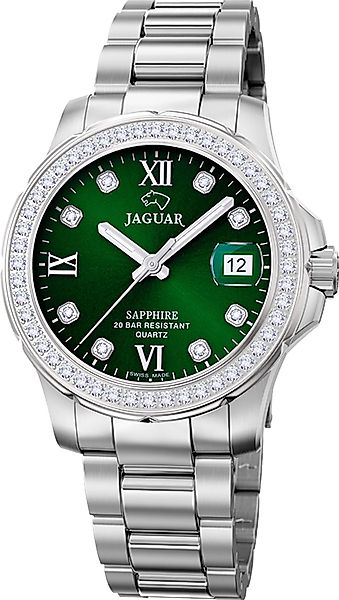 JAGUAR Quarzuhr Jaguar Damenuhr Edelstahl silber günstig online kaufen