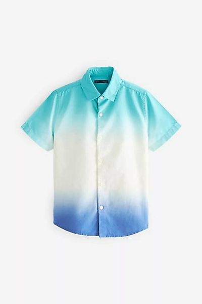 Next Kurzarmhemd Hemd in Tauchfärboptik (1-tlg) günstig online kaufen