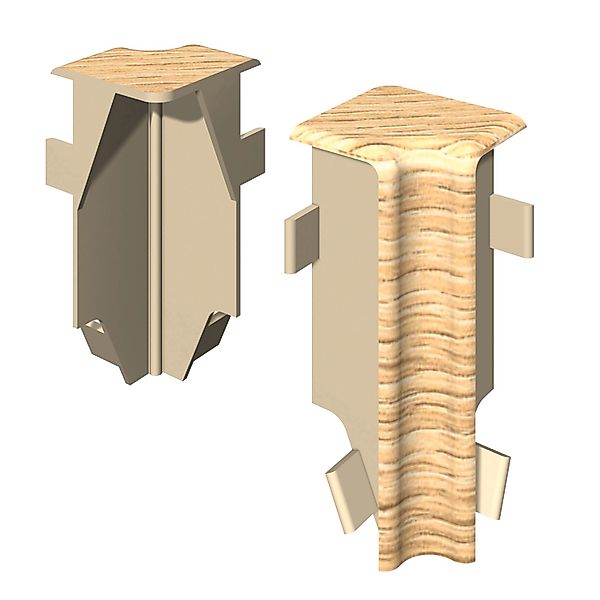 Egger Innenecke Kubisch 6 cm Eiche Sand 2 Stück günstig online kaufen