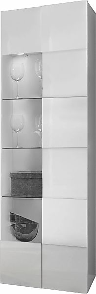 Home affaire Vitrine "Dama Höhe 187 cm, Breite 60 cm, Stauraumvitrine mit 1 günstig online kaufen