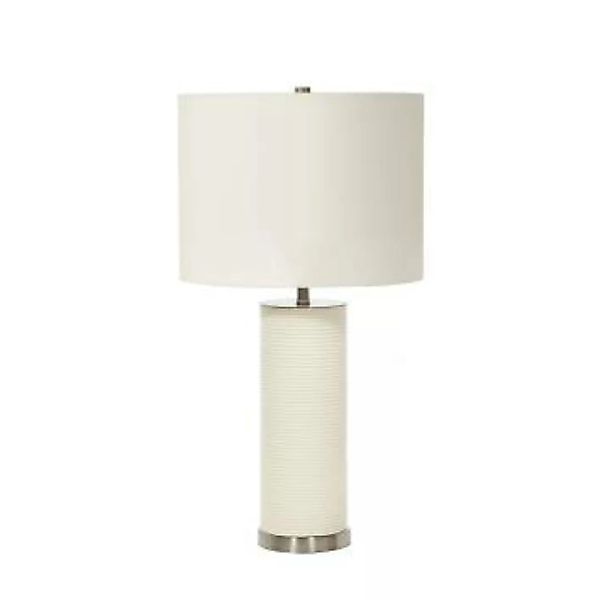 Tischlampe LEILA Weiß Porzellan H:65cm Bodenlampe günstig online kaufen
