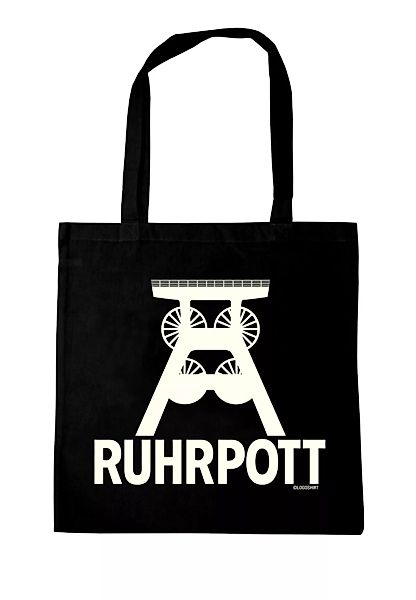 LOGOSHIRT Schultertasche "Ruhrpott Logo", mit Ruhrpott-Logo günstig online kaufen