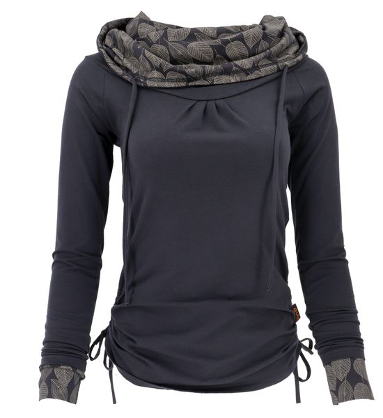 Guru-Shop Longsleeve Longshirt aus Bio-Baumwolle, Boho günstig online kaufen