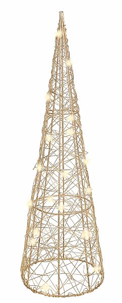 I.GE.A. LED-Dekofigur "LED-Pyramide" Dekofigur Weihnachtspyramide Weihnacht günstig online kaufen