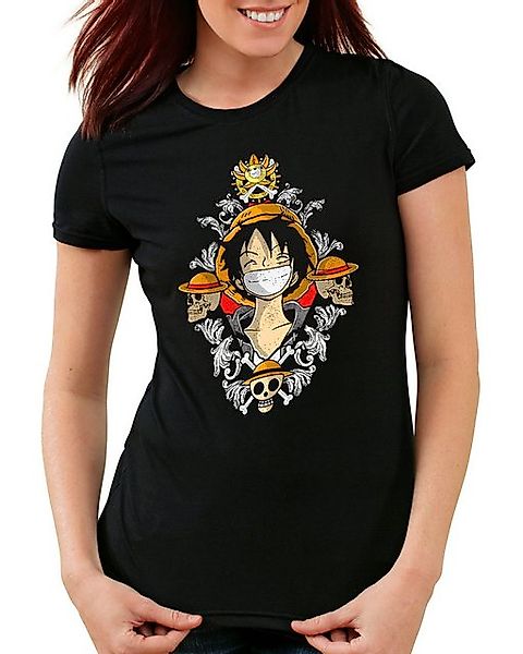 style3 T-Shirt Captain Luffy one piece japan anime luffy manga ruffy günstig online kaufen