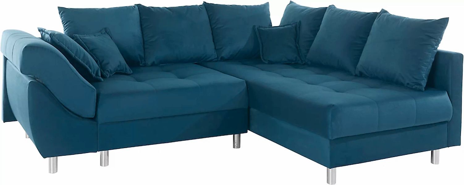 COLLECTION AB Ecksofa Joseli, mit Zier- und Rückenkissen, komfortable Schan günstig online kaufen