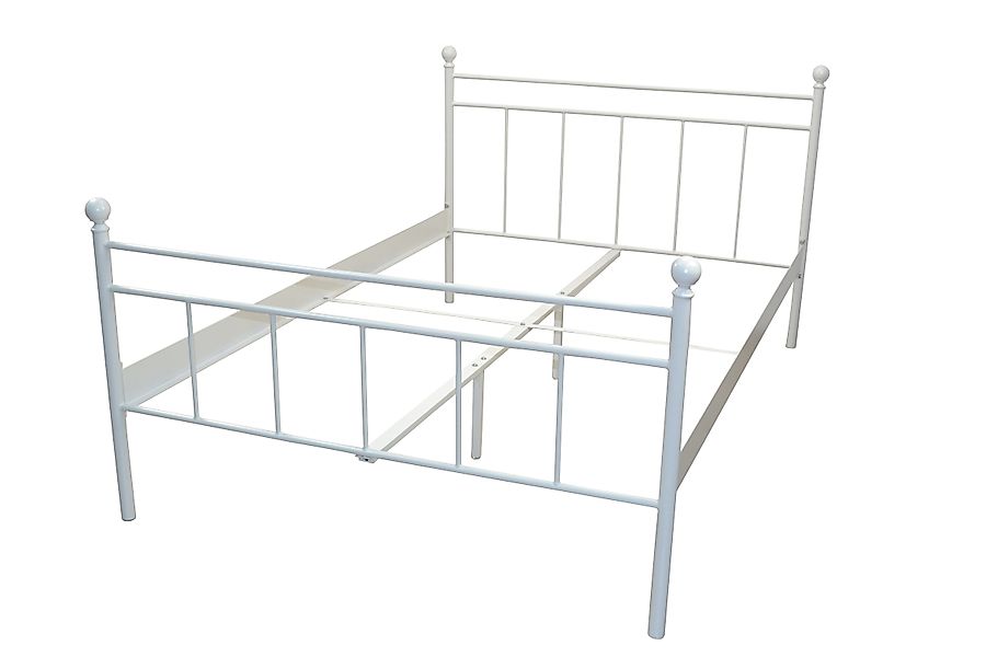 moebel-direkt-online Metallbett Anke Fb. weiß (1-tlg), günstig online kaufen