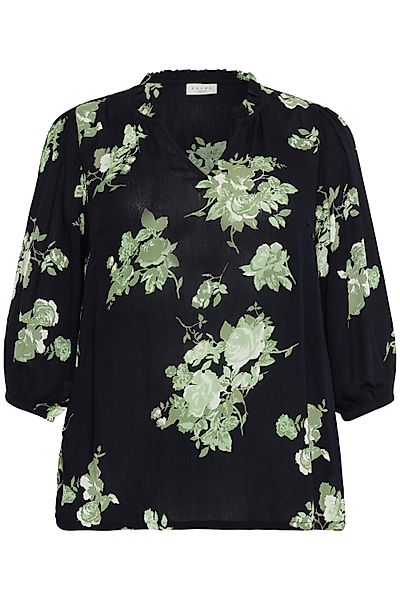 KAFFE Curve Langarmbluse Langarm-Bluse KCedina Große günstig online kaufen
