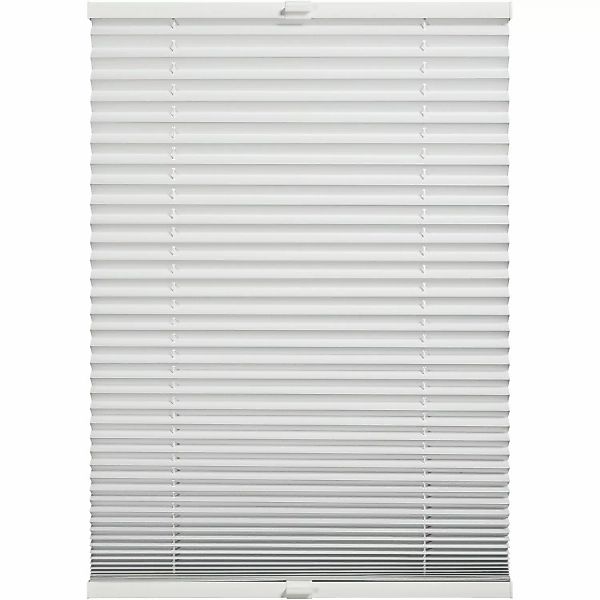 Schöner Wohnen Thermo-Plissee Ella 50 cm x 130 cm Weiß günstig online kaufen