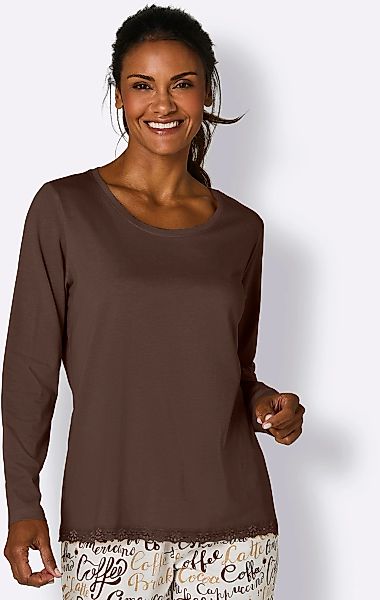 wäschepur Pyjamaoberteil "Schlafanzug-Shirt", 1 tlg. günstig online kaufen