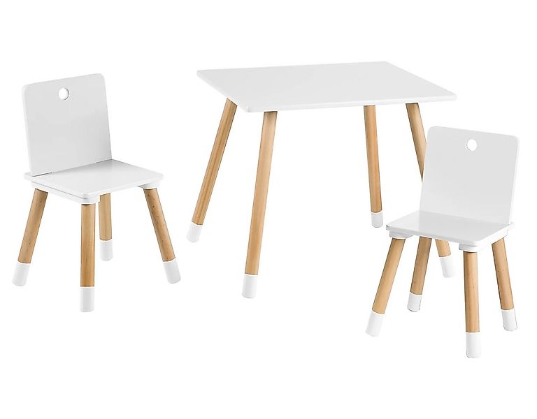 roba® Kindersitzgruppe roba Kindersitzgruppe Tisch mit 2 Stühlen Kindermöbe günstig online kaufen