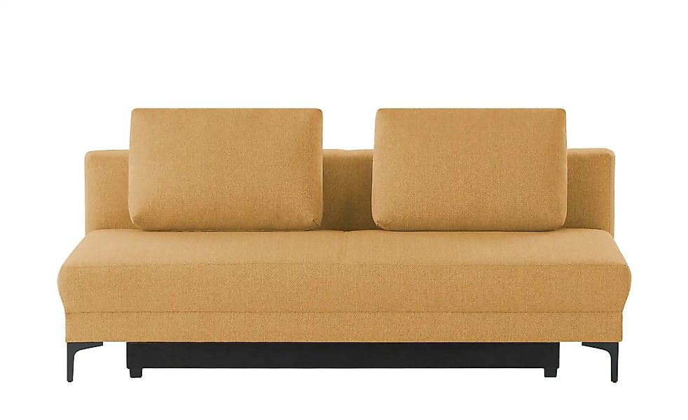 Schlafsofa mit Schlaffunktion Genua ¦ orange ¦ Maße (cm): B: 205 H: 89 T: 1 günstig online kaufen