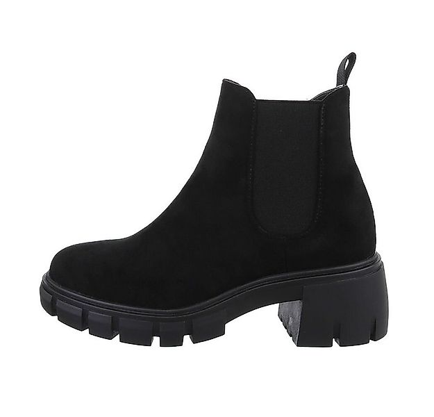 Ital-Design Damen Freizeit Plateaustiefelette (84556867) Blockabsatz Platea günstig online kaufen
