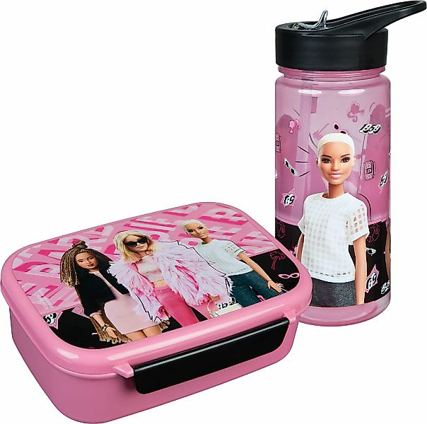 Scooli Lunchbox "Brotzeitdose & Trinkflasche, Barbie" Set, 2 tlg. mit Trink günstig online kaufen