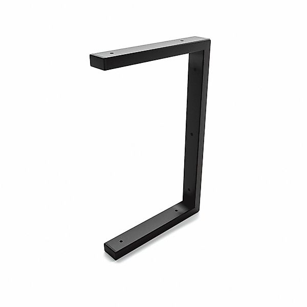 HEVVA Waschtischhalterung LAHN 25 cm Tief 1 Halter Schwarz günstig online kaufen