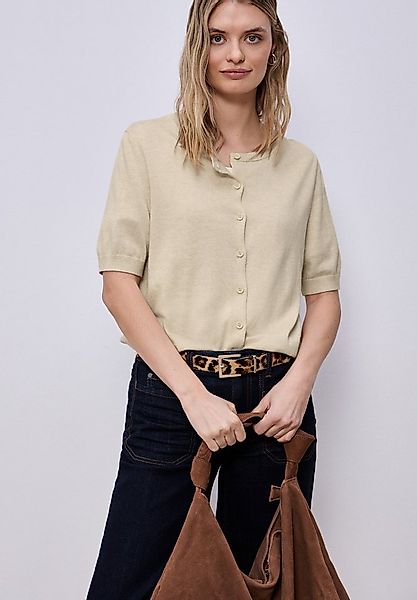 STREET ONE Cardigan Kurzarm-Cardigan mit Rundhals günstig online kaufen