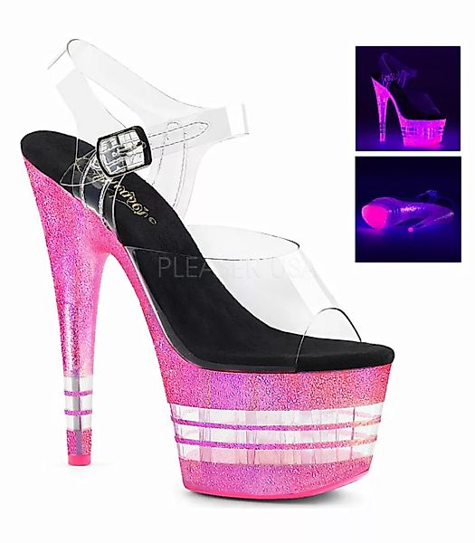 Plateau Sandalette ADORE-708UVLN - Neon Pink (Schuhgröße: EUR 36) günstig online kaufen