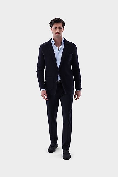 Strick-Sakko mit Wolle und Kaschmir günstig online kaufen