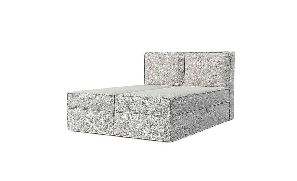 Boxspringbett   ¦ grau ¦ Maße (cm): B: 182 H: 103 Betten > Komfortbetten - günstig online kaufen