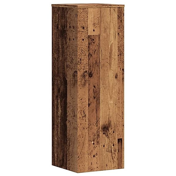 vidaXL Blumenständer Pflanzenständer Altholz-Optik 33x33x100 cm günstig online kaufen