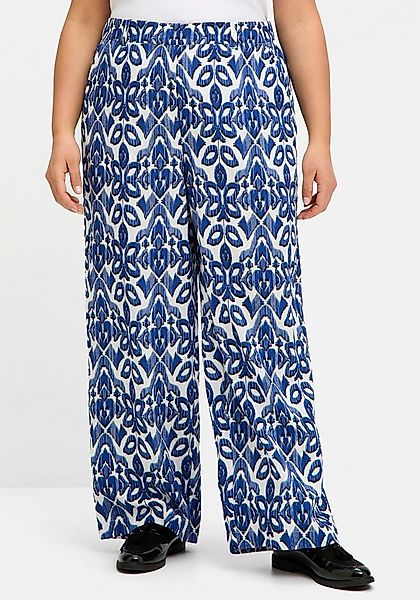 Sheego Jerseyhose Hose lang mit Teilgummibund günstig online kaufen