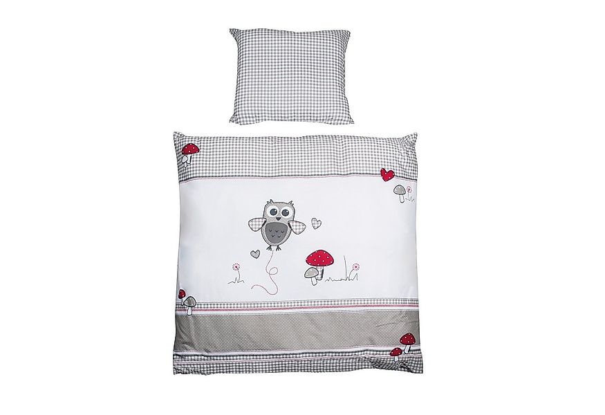 roba® Babybettwäsche Wiegenbettwäsche, Kissenbezug 40 x 35 cm / Deckenbezug günstig online kaufen