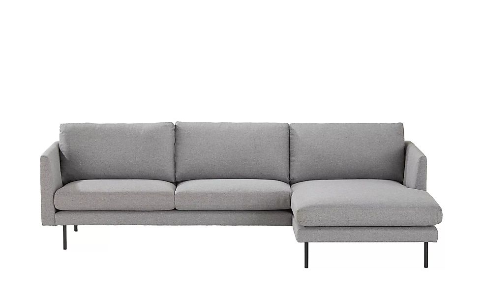 Ecksofa - grau - 82 cm - Polstermöbel > Sofas > Einzelsofas - Möbel Kraft günstig online kaufen